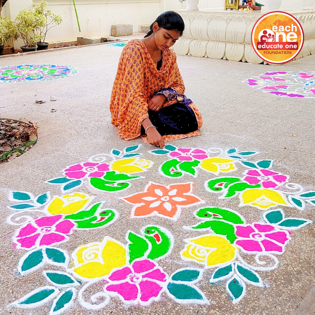 Induction Program Rangoli Design Explore